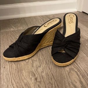 Circus by Sam Edelman Black Wedges
